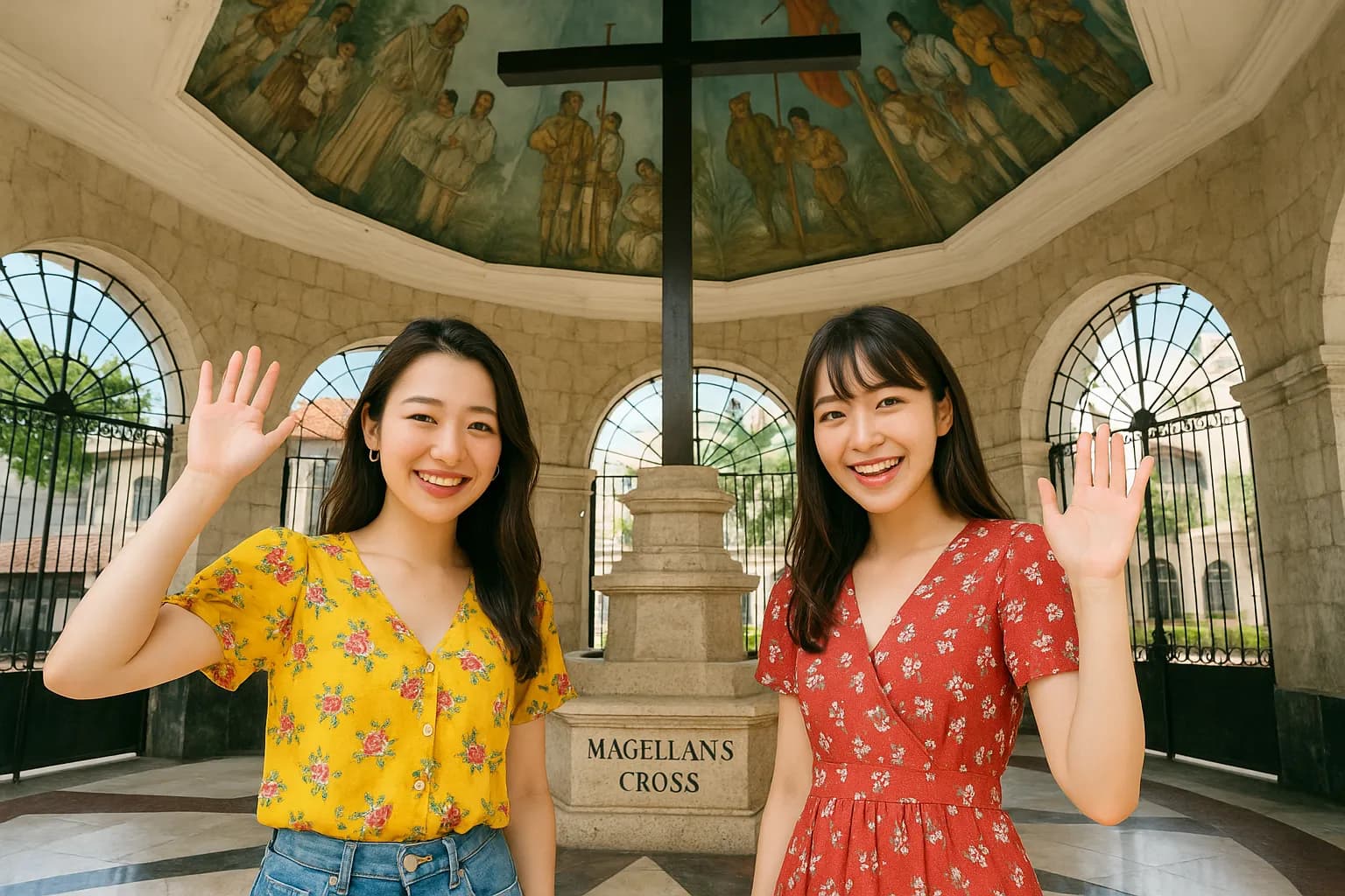 セブ市内 半日観光ハイライト タクシープラン（マゼランクロス・サントニーニョ教会訪問） gallery image 1
