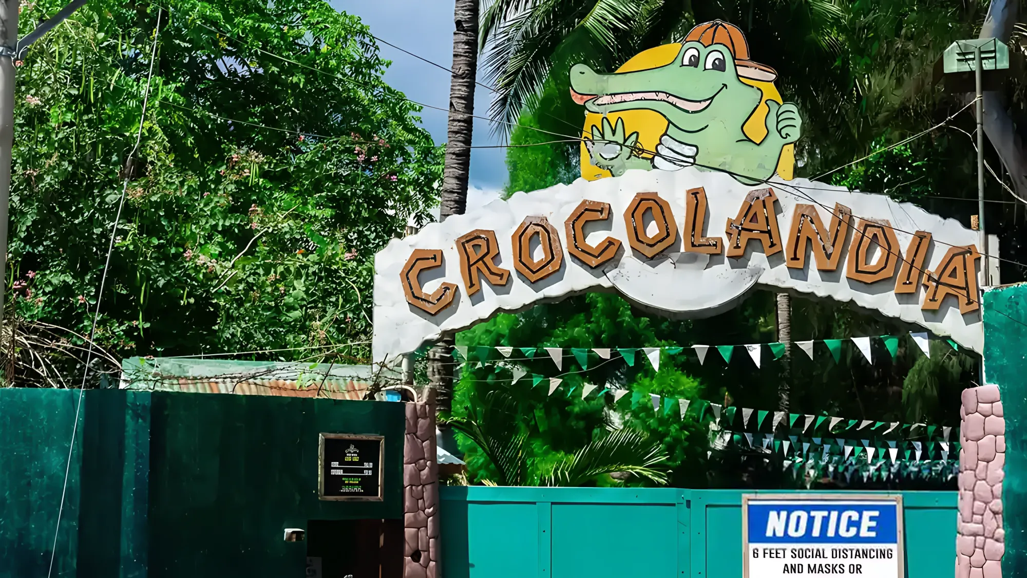 クロコランディア・パーク到着・入園